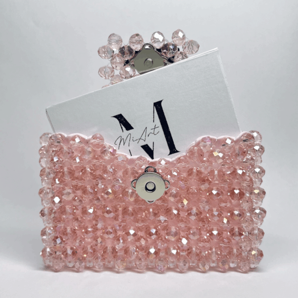 Cardholder CRYSTAL růžová